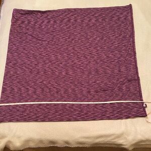 Apana Purple Knit Infinity Scarf
